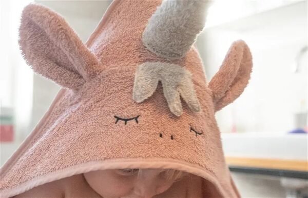 Serviette à capuche Licorne- Kindsgut – Image 2