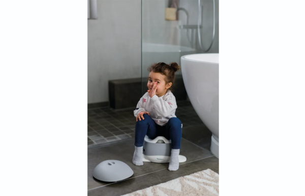 Pot d'apprentissage pour enfant - Gris clair - Kindsgut – Image 5