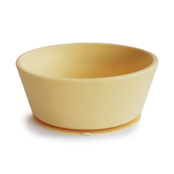 Bol en silicone Mushie - Pale Daffodil