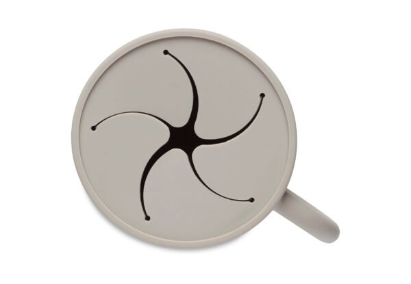 Gobelet à goûter avec couvercle Silicone - Nougat - Jollein – Image 5