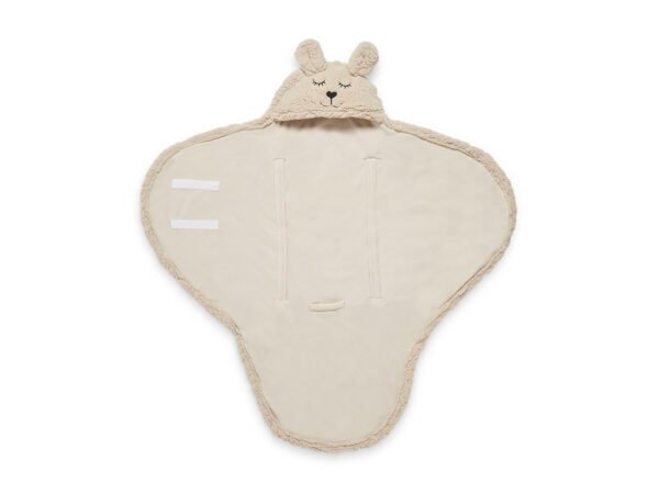 Couverture portefeuille Bunny - Nougat - Jollein – Image 4