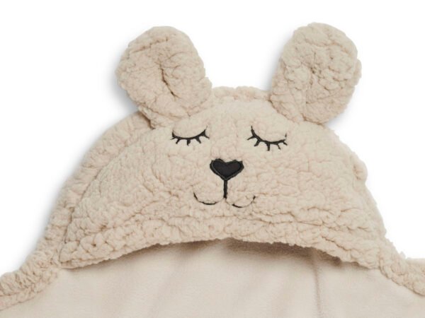 Couverture portefeuille Bunny - Nougat - Jollein – Image 2