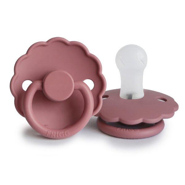 Tétine SILICONE FRIGG - DAISY - DUSTY ROSE T2